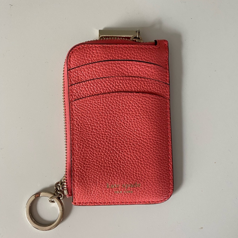 Pink Leather Wallet